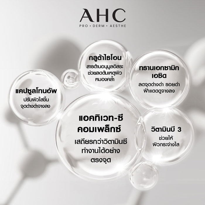 อายครีม AHC Gluta Ctivation Bright 3 Capsule Infused Eye Cream