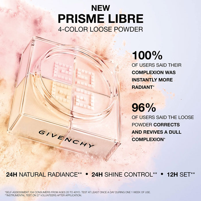 แป้งฝุ่น Givenchy Prisme Libre 4 Color Loose Powder