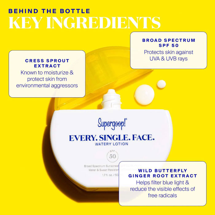 ครีมกันแดด Supergoop Every Single Face