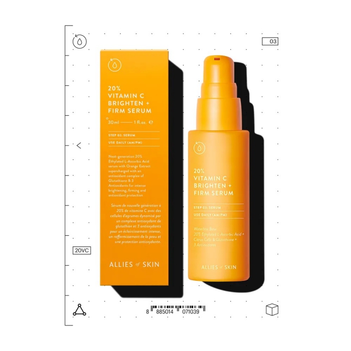 ALLIES OF SKIN 20% Vitamin C Brighten Firm Serum