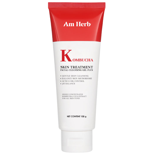 คลีนซิ่งเจล Am Herb Kombucha Skin Treatment Facial Cleansing Gel