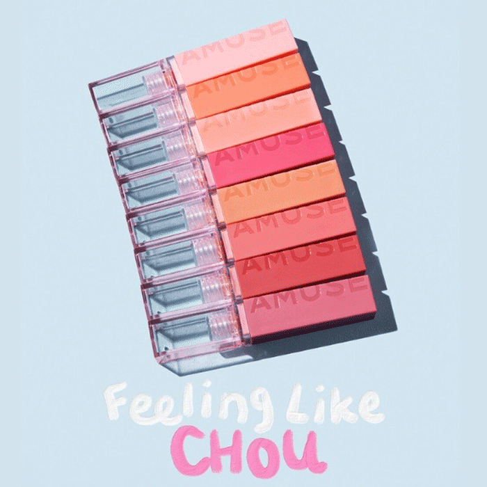 ลิปทิ้นท์ AMUSE Chou Velvet Lip Tintลิปทิ้นท์ AMUSE Chou Velvet Lip Tint