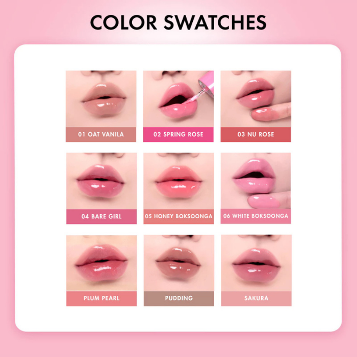 ลิปกลอส AMUSE Jel-Fit Gloss ลิปกลอส AMUSE Jel-Fit Gloss