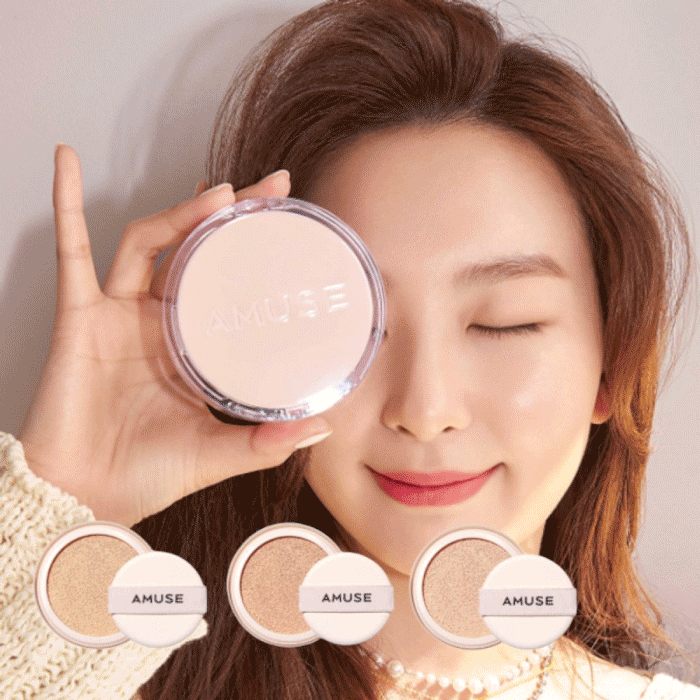 คุชชั่น AMUSESkin Tune Vegan Cover Cushion Foundation 