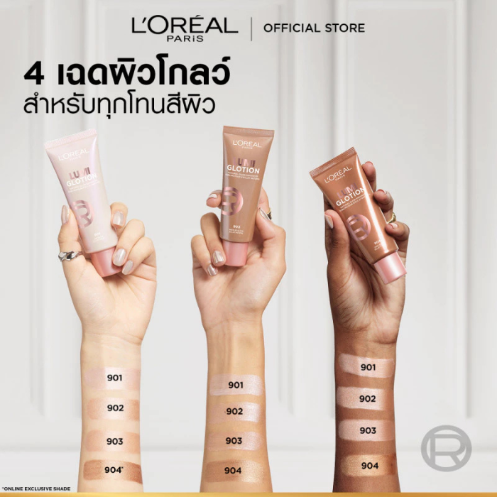 เมคอัพเบส​ L'OREAL PARIS Lumi Glotion