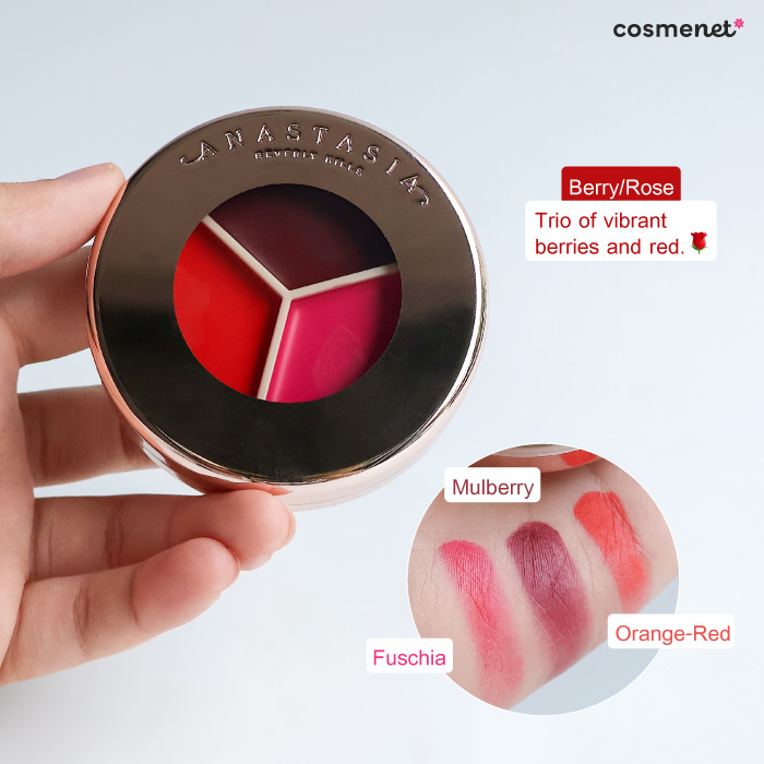 บลัชออนเนื้อครีม Anastasia Magic Touch Blush Trio