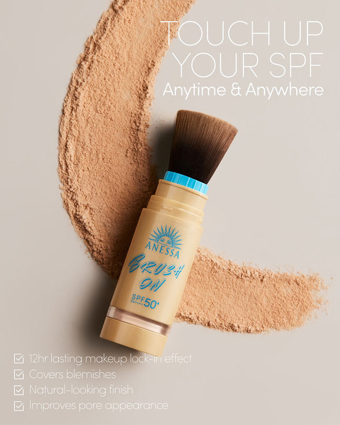 แป้งกันแดด Anessa Powder Brush-On Perfect UV SPF50+ PA++++ แป้งกันแดด Anessa Powder Brush-On Perfect UV SPF50+ PA++++