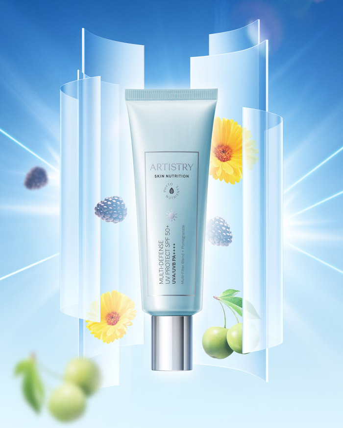 Artistry Skin Nutrition Multi-Defense UV Protect SPF 50  โลชั่นกันแดด