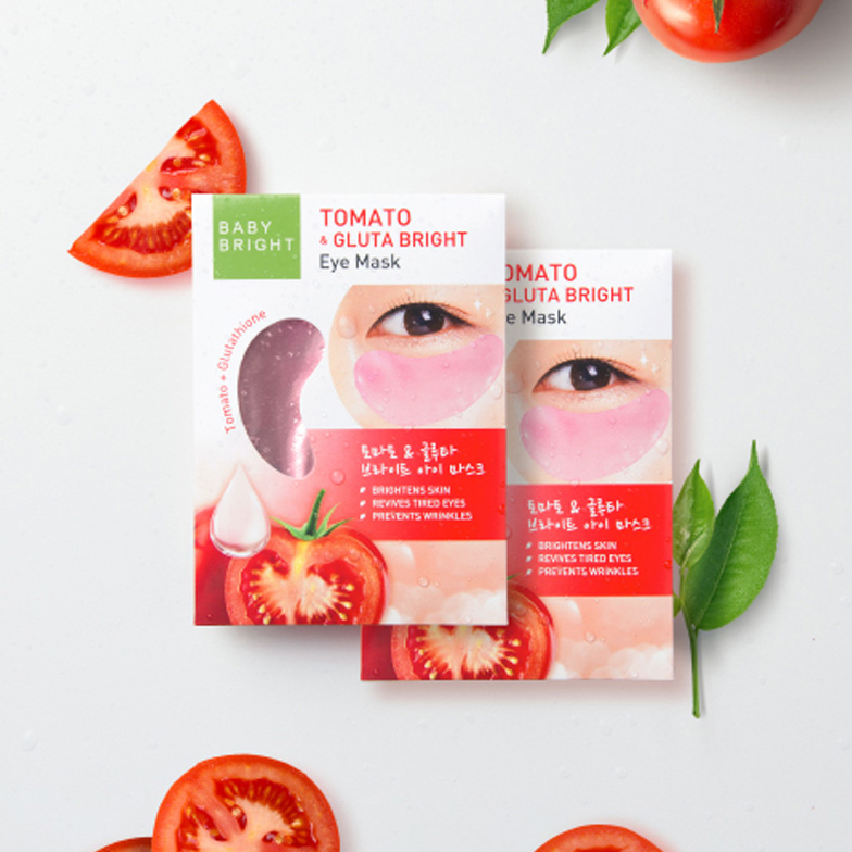 มาสก์ใต้ตา Baby Bright Tomato & Gluta Eye Mask