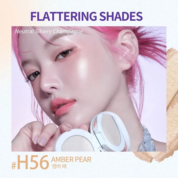 ไฮไลท์ Barenbliss Moist Mochi Paste Powder Highlighter