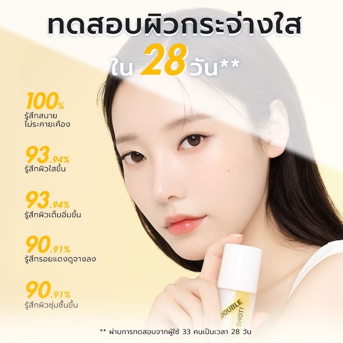 เซรั่ม Barenbliss Double Shot! C Day A Night Deep Brightening Double Serum