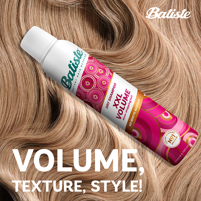 ดรายแชมพู Batiste Dry Shampoo XXL Volume ดรายแชมพู Batiste Dry Shampoo XXL Volume