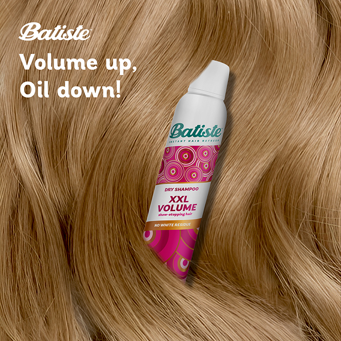 ดรายแชมพู Batiste Dry Shampoo XXL Volume ดรายแชมพู Batiste Dry Shampoo XXL Volume