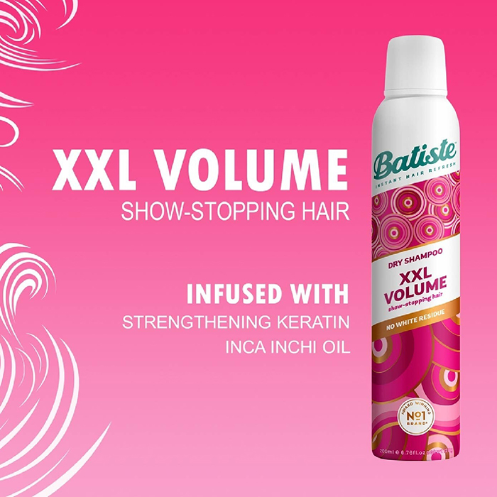 ดรายแชมพู Batiste Dry Shampoo XXL Volume ดรายแชมพู Batiste Dry Shampoo XXL Volume