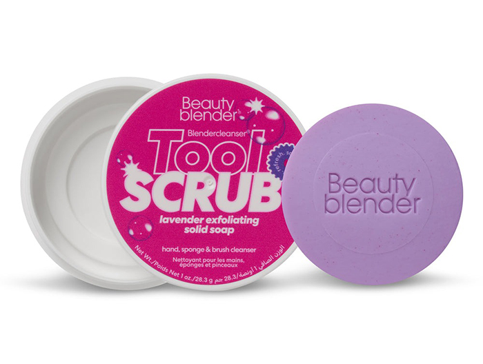 สบู่ก้อนทำความสะอาดฟองน้ำและแปรงแต่งหน้า Beautyblender Tool Scrub Blendercleanser