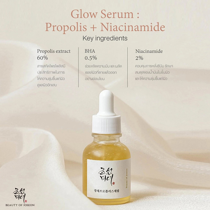 เซรั่ม Beauty of Joseon Glow Serum Propolis + Niacinamide