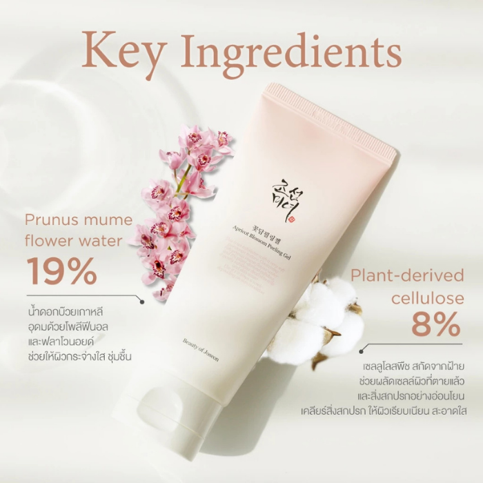 พีลลิ่งเจล Beauty of Joseon Apricot Blossom Peeling Gel พีลลิ่งเจล Beauty of Joseon Apricot Blossom Peeling Gel