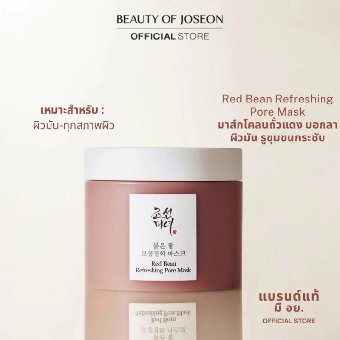 มาสก์โคลนถั่วแดง Beauty of Joseon Red Bean Refreshing Pore Mask