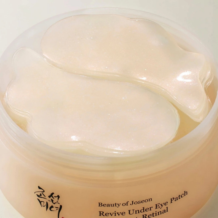 แผ่นมาสก์ไฮโดรเจลเพื่อรอบดวงตา Beauty of Joseon Revive Under Eye Patch : Ginseng + Retinal แผ่นมาสก์ไฮโดรเจลเพื่อรอบดวงตา Beauty of Joseon Revive Under Eye Patch : Ginseng + Retinal