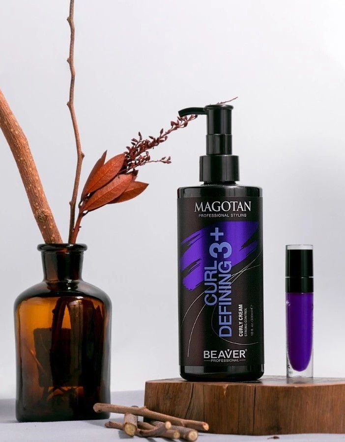ครีมจับลอน Beaver Magotan Curl Defining 3+ Curly Cream Strong Control