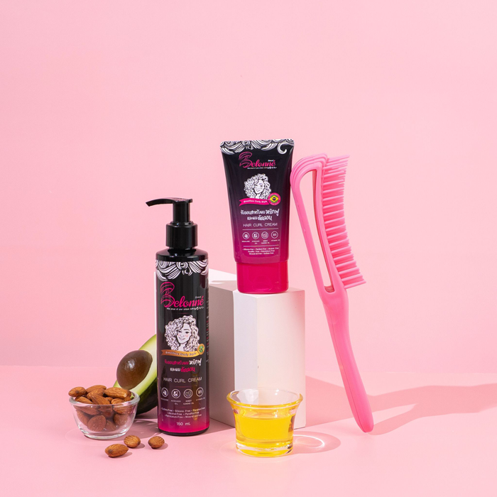 ครีมจับลอนผม Belonné Hair Curl Cream ครีมจับลอนผม Belonné Hair Curl Cream