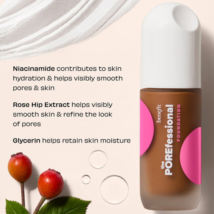 รองพื้น Benefit Cosmetics The POREfessional Foundation Match