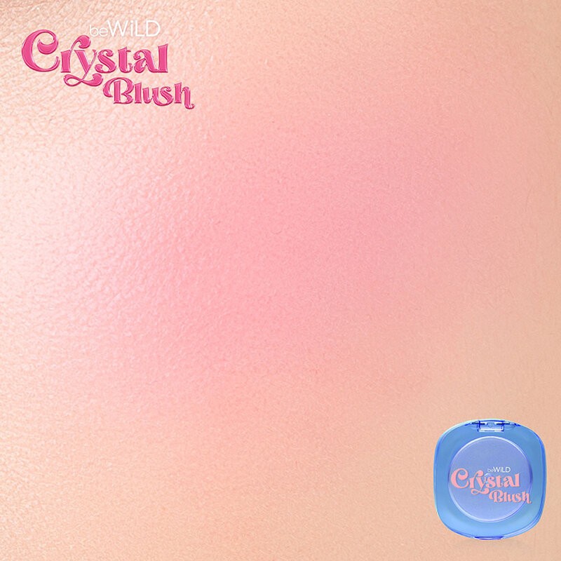 บลัชออน beWild Cosmetics Crystal Blush