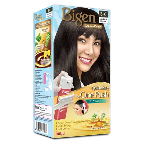 ครีมเปลี่ยนสีผม Bigen Cream Color ONE PUSH