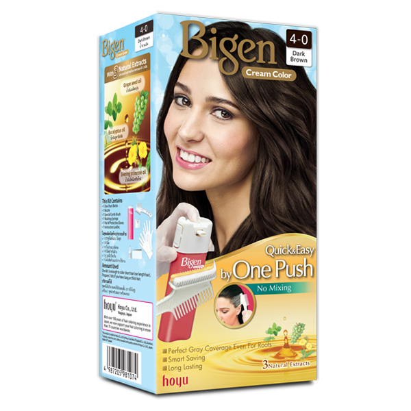 ครีมเปลี่ยนสีผม Bigen Cream Color ONE PUSH