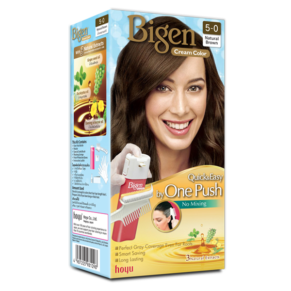 ครีมเปลี่ยนสีผม Bigen Cream Color ONE PUSH