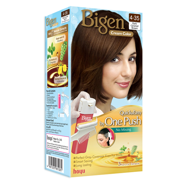 ครีมเปลี่ยนสีผม Bigen Cream Color ONE PUSH