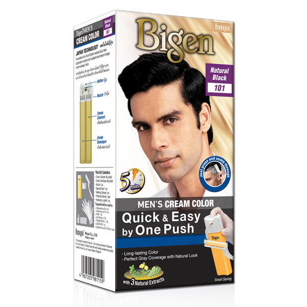 ผลิตภัณฑ์ปิดผมขาว Bigen Men’s Cream Color