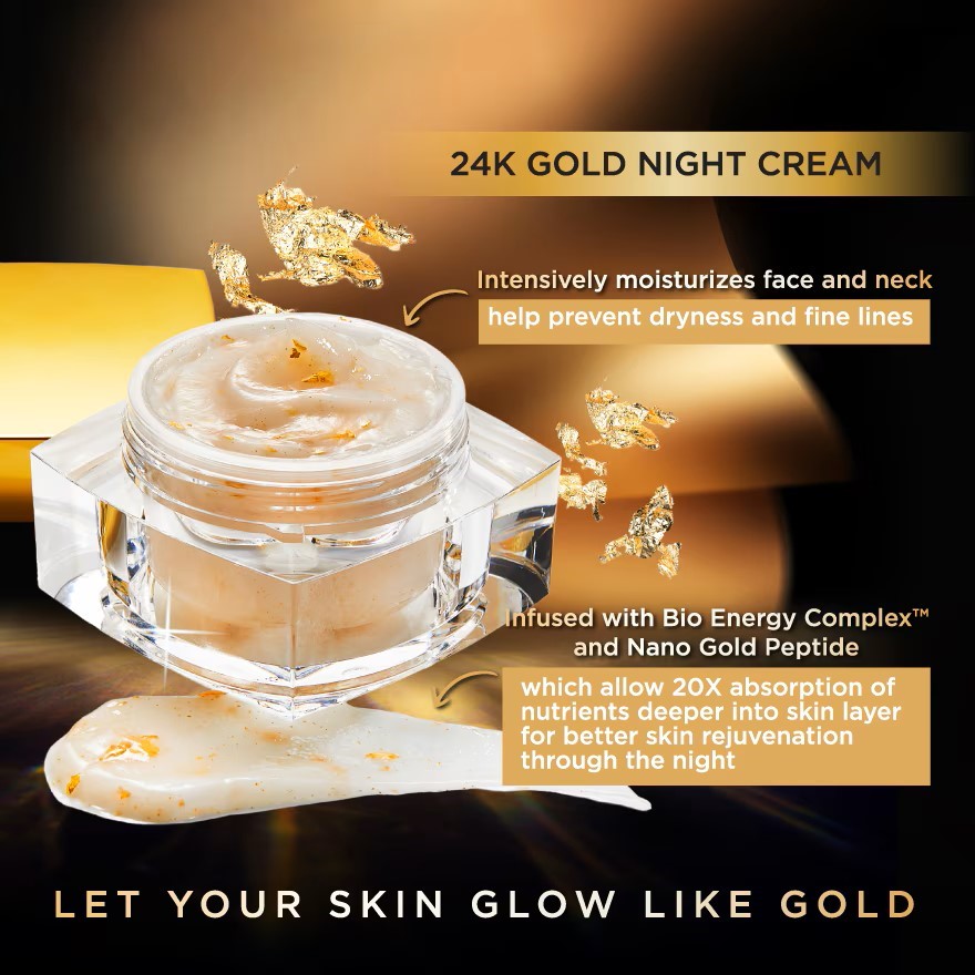 ไนท์ครีม Bio-Essence Bio Gold Night Cream