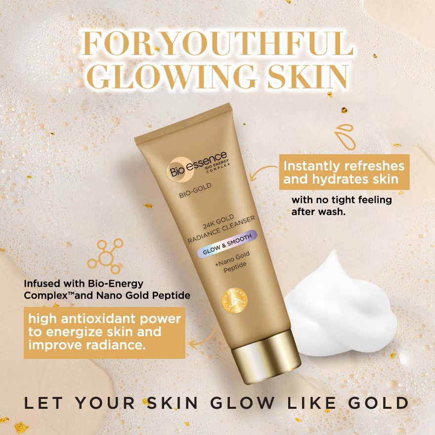 Bio-Essence Bio Gold Radiance Cleanser