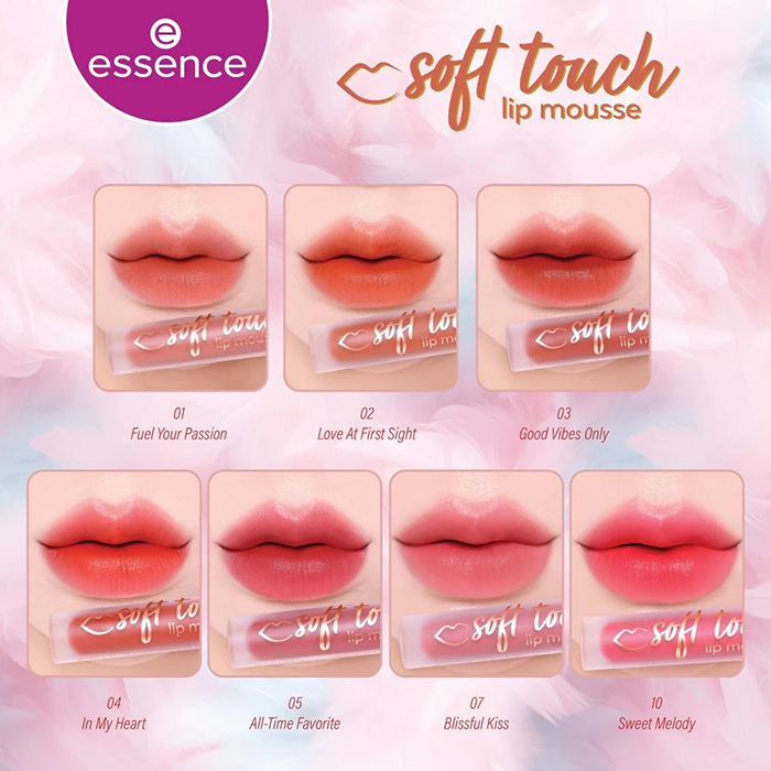 ลิปสติก essence Soft Touch Lip Mousse