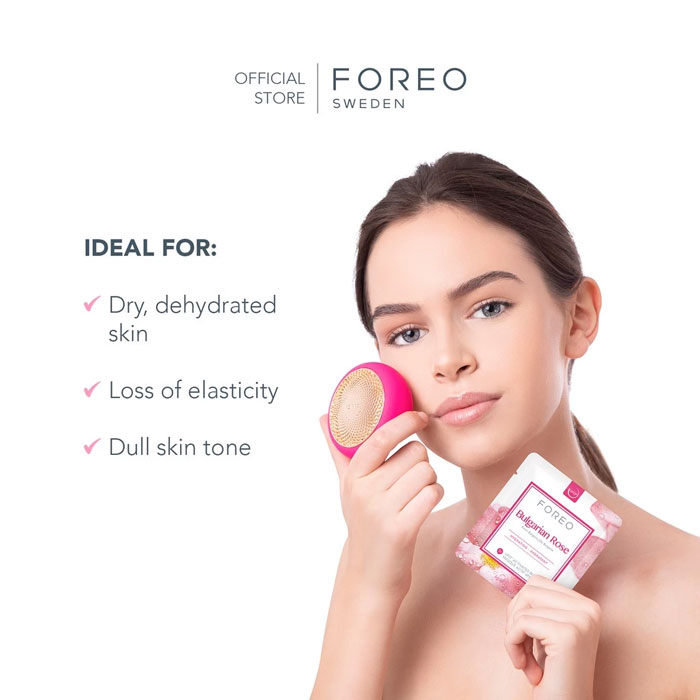 มาส์กแผ่น Foreo Ufo Mask Bulgarian Rose