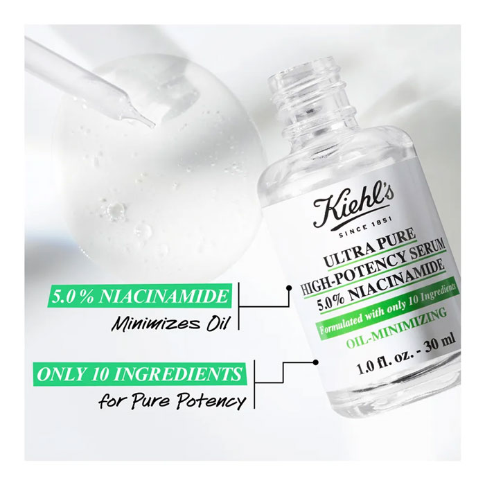 เซรั่ม Kiehl's Ultra Pure High-Potency 5.0% Niacinamide Serum