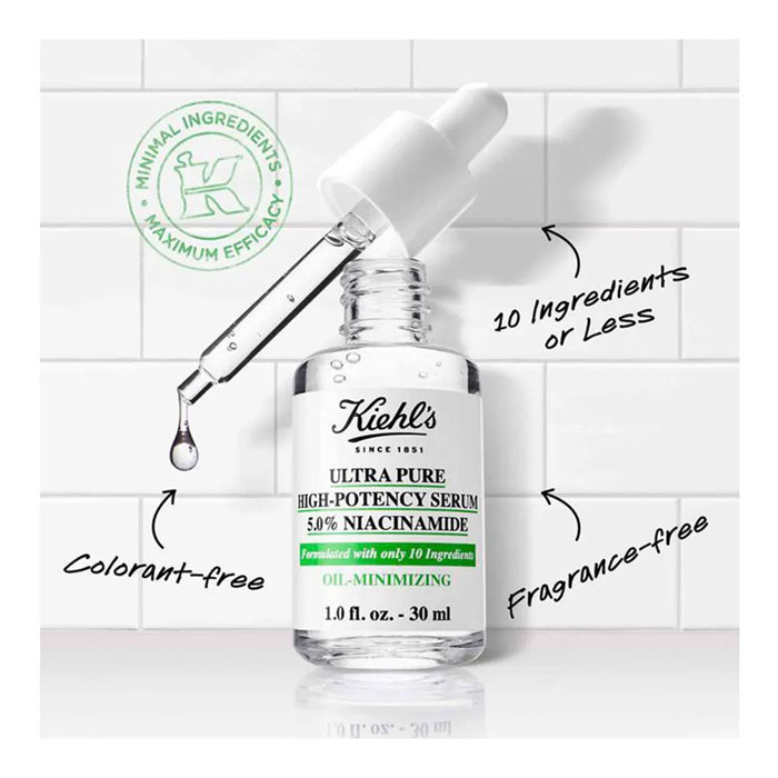 เซรั่ม Kiehl's Ultra Pure High-Potency 5.0% Niacinamide Serum