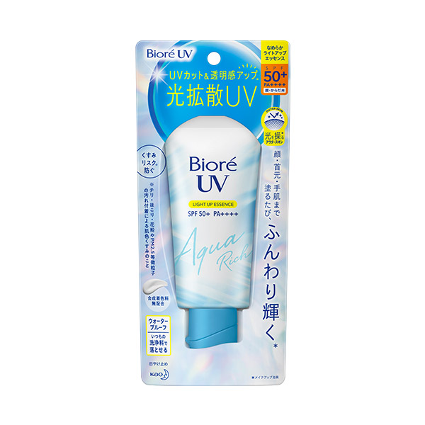 Biore UV Aqua Rich Light Up Essence SPF50  PA      