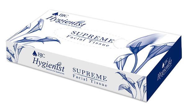 กระดาษเช็ดหน้า BJC Hygienist Supreme Facial