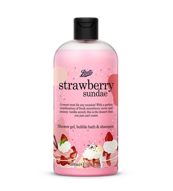 เจลอาบน้ำ Boots Shower Gel, Bubble Bath & Shampoo