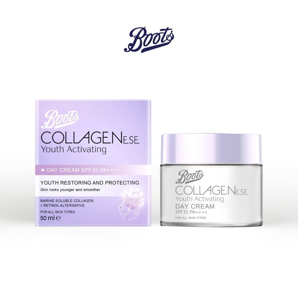 Boots Collagenese Youth Activating Day Cream SPF35 PA++++