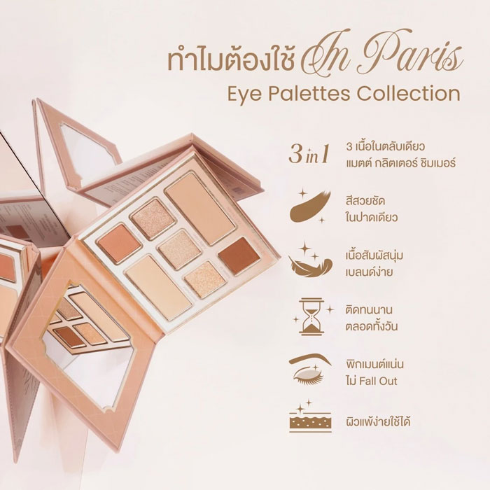 อายชาโดว์พาเลตท์ Jovina Eye Palette Collection