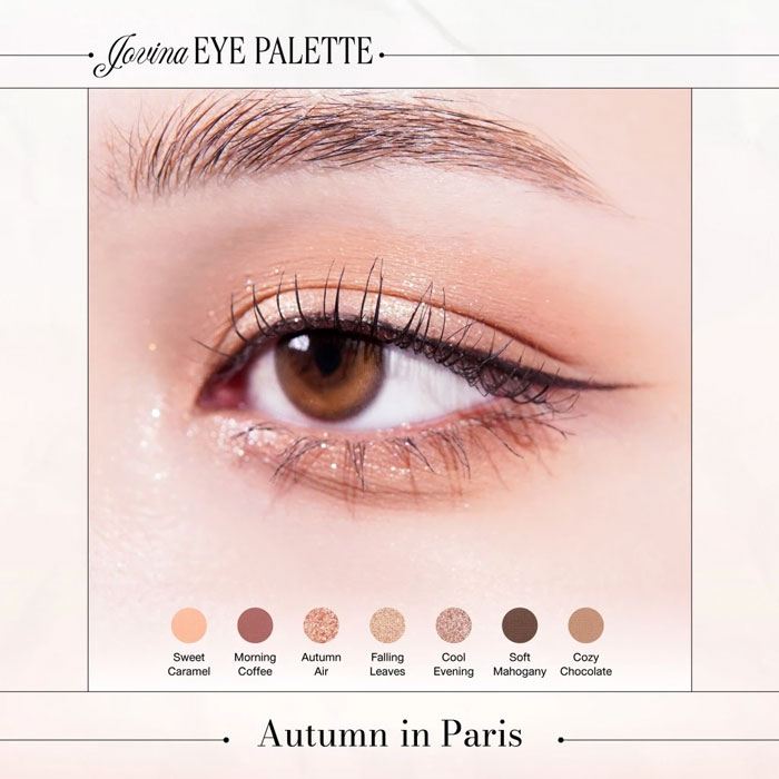 อายชาโดว์พาเลตท์ Jovina Eye Palette Collection