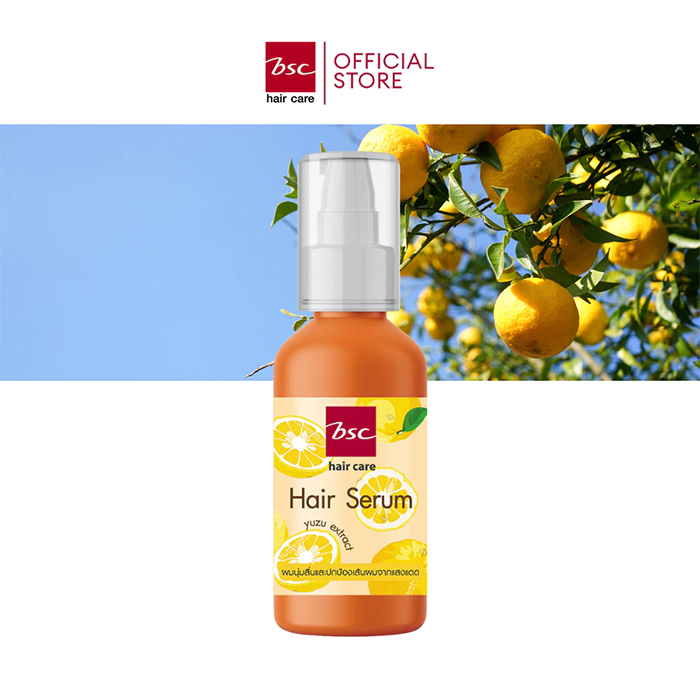 เซรั่มบำรุงผม BSC Hair Serum Yuzu Extract