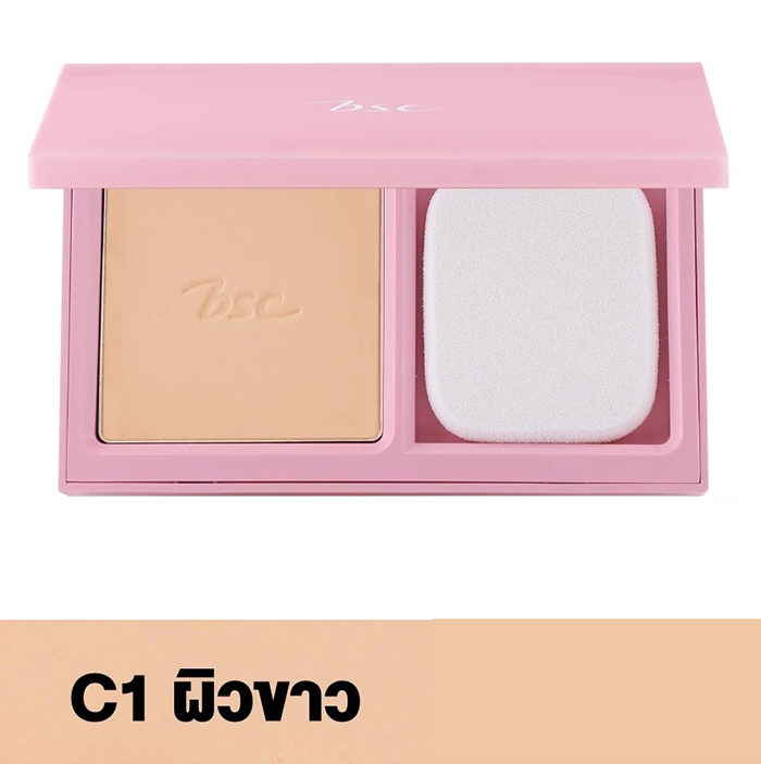 แป้งผสมรองพื้น BSC Super Extra Cover High Coverage Powder SPF35 PA+++