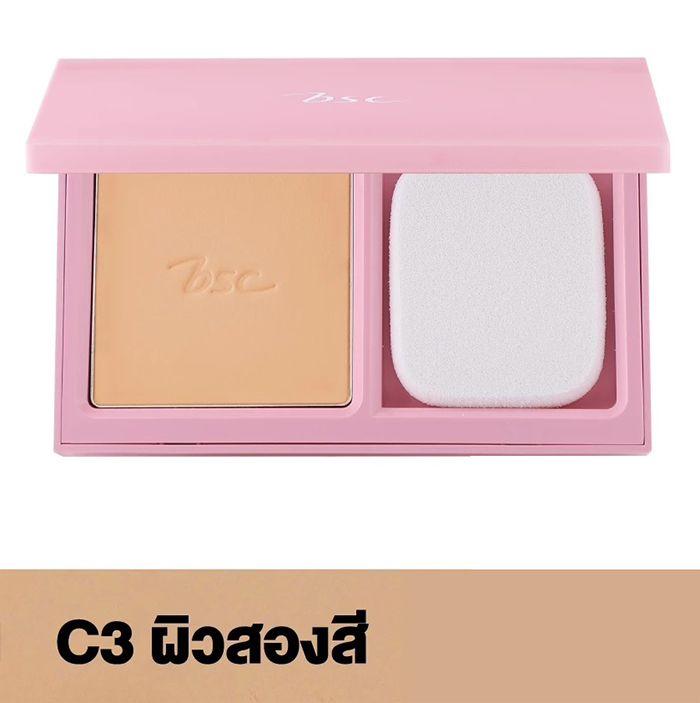 แป้งผสมรองพื้น BSC Super Extra Cover High Coverage Powder SPF35 PA+++
