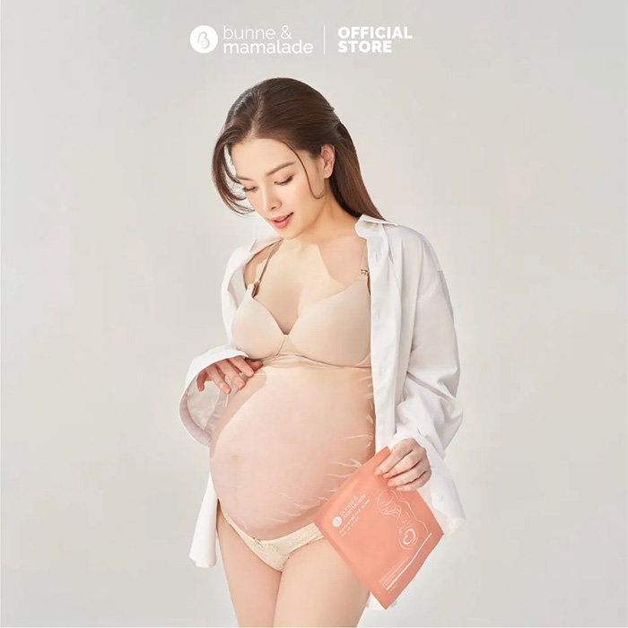 มาส์กบำรุงผิวหน้าท้อง BUNNE & MAMALADE Anti-Stretch Mask Belly Mask มาส์กบำรุงผิวหน้าท้อง BUNNE & MAMALADE Anti-Stretch Mask Belly Mask