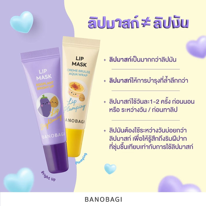 ลิปแคร์ Banobagi Lip Mask