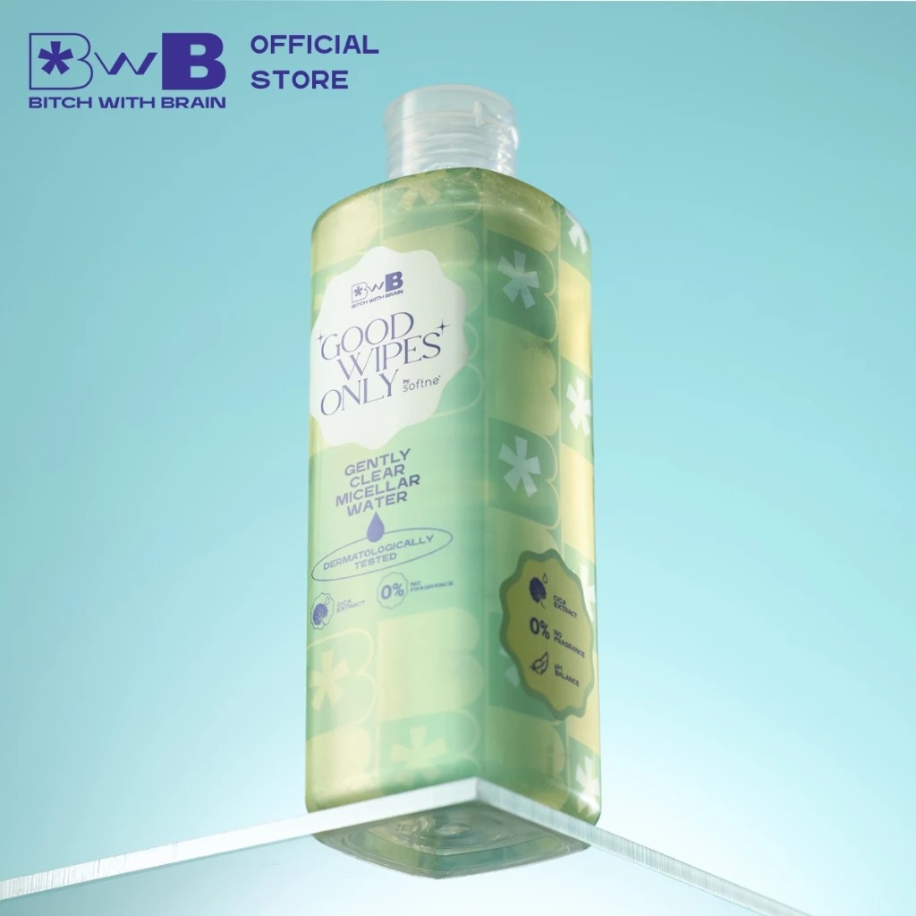 ไมเซลล่าร์ทำความสะอาดผิวหน้า BWB Good Wipes Only Gently Clear Micellar Water